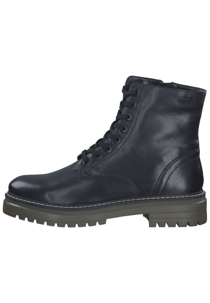 s.Oliver Stiefelette Leder Black - surf4shoes