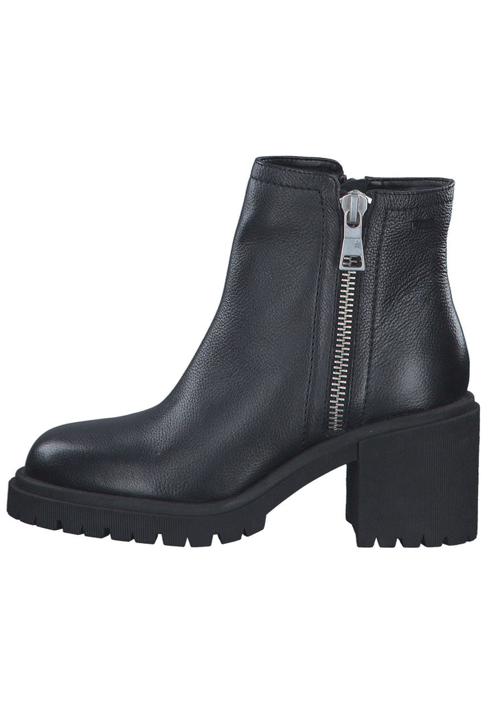 s.Oliver Stiefelette Leder Black - surf4shoes