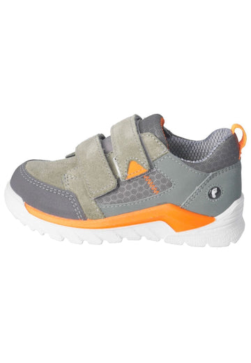 Ricosta Sneaker Veloursleder/Textil Grün/Grau - surf4shoes