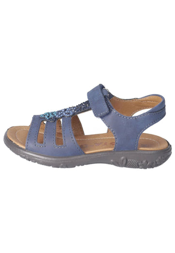 Ricosta Sandalen Lederimitat Dunkelblau - surf4shoes