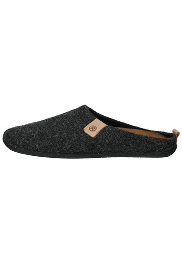 Rohde Hausschuhe Textil Antrazit - surf4shoes