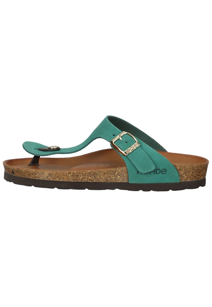 Rohde Zehensteg Leder Grün - surf4shoes
