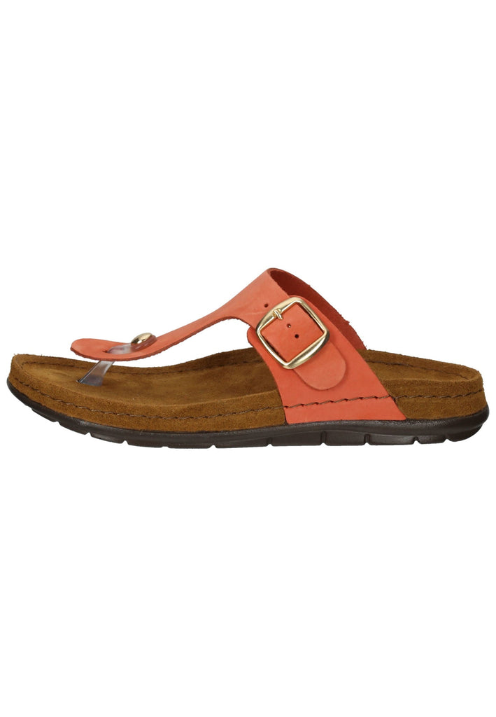 Rohde Zehensteg Leder Orange - surf4shoes