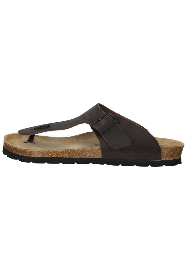Rohde Zehensteg Leder Mocca - surf4shoes
