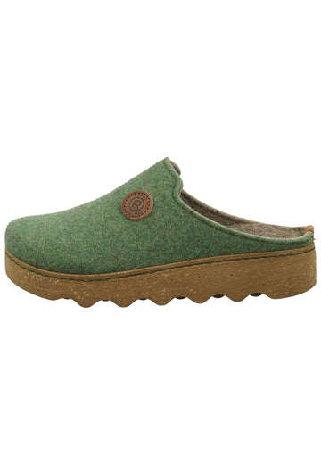 Rohde Hausschuhe Filz Grün - surf4shoes