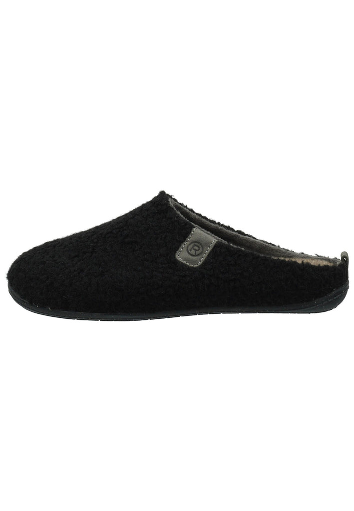 Rohde Hausschuhe Textil Schwarz - surf4shoes
