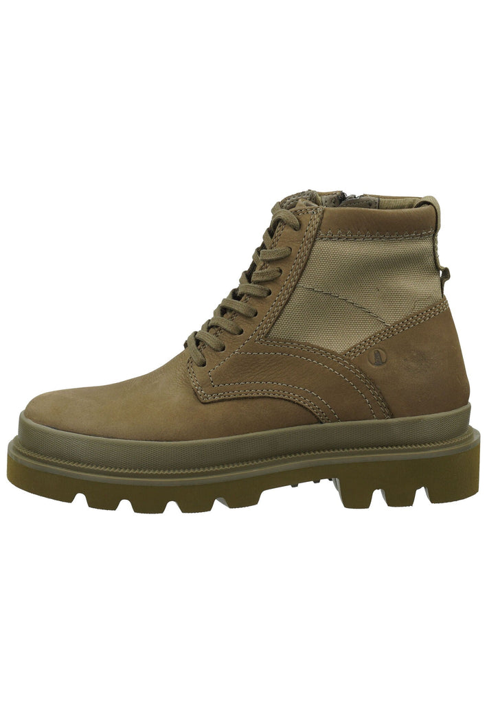 Clarks Stiefelette Leder/Textil Olive - surf4shoes