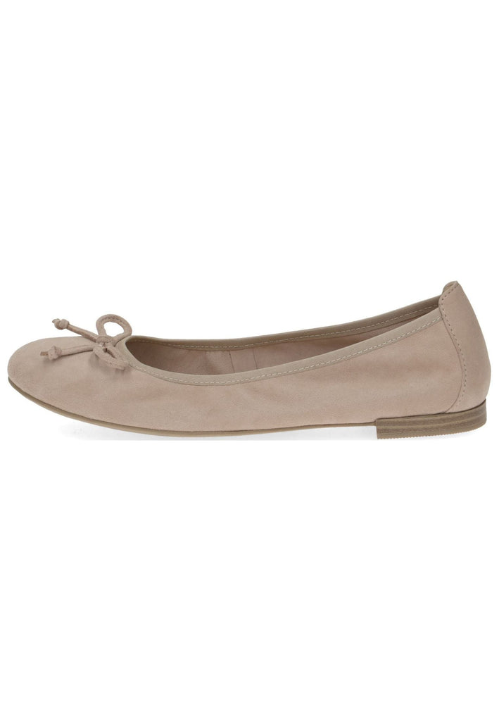 Caprice Ballerinas Veloursleder Rose - surf4shoes