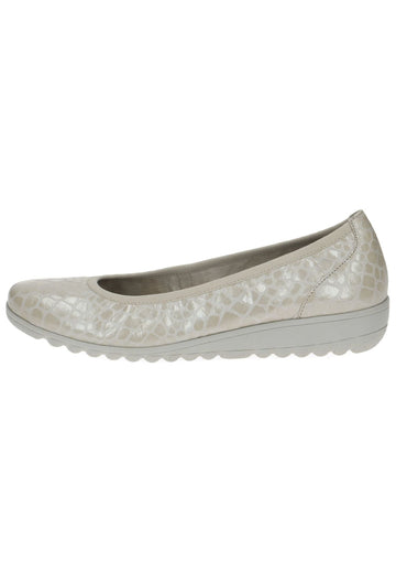 Caprice Ballerinas Leder Stone - surf4shoes