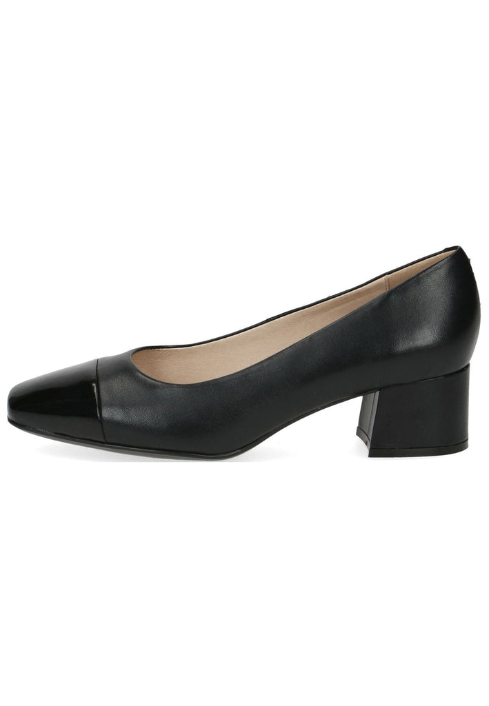 Caprice Pumps Leder Schwarz - surf4shoes