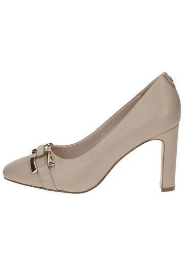 Caprice Pumps Leder Beige - surf4shoes