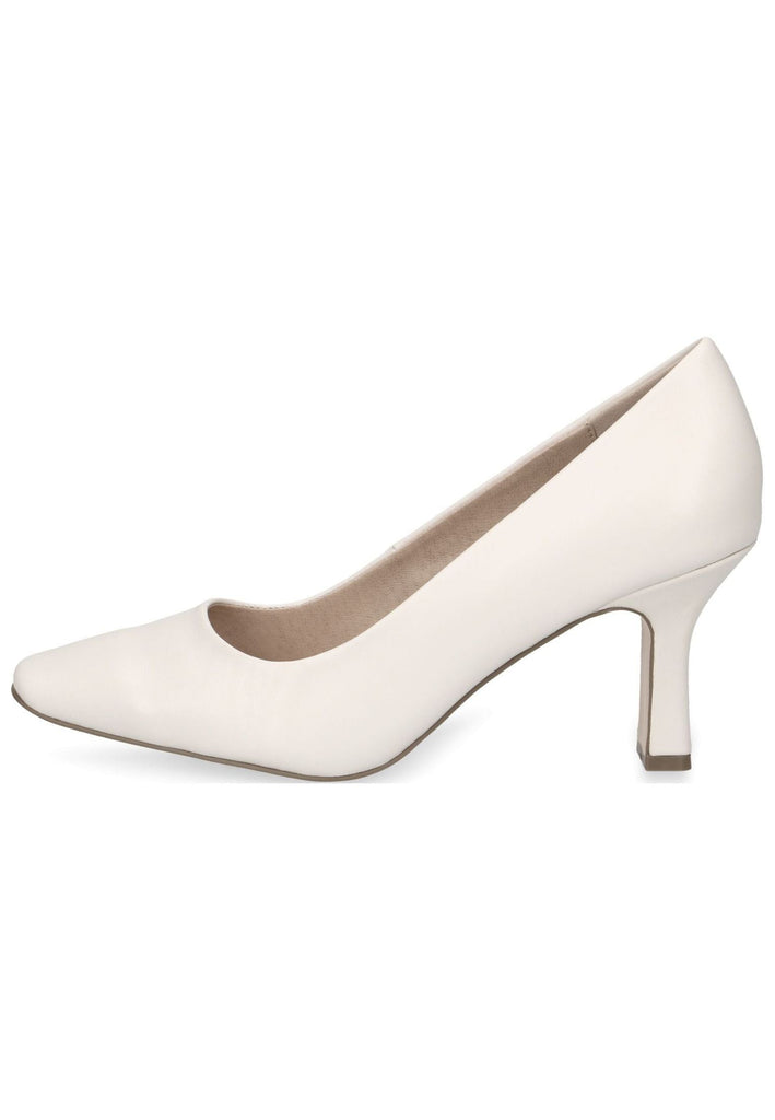 Caprice Pumps Nappaleder Weiß - surf4shoes