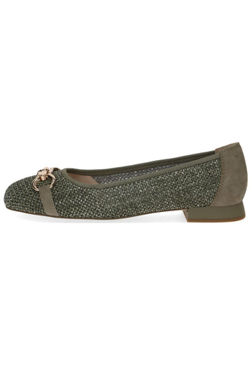 Caprice Ballerinas Leder/Textil Mehrfarbig - surf4shoes