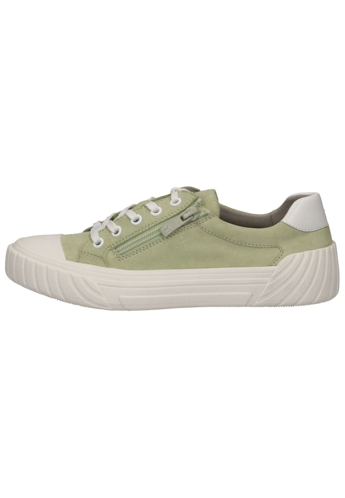 Caprice Halbschuhe Leder Grün - surf4shoes