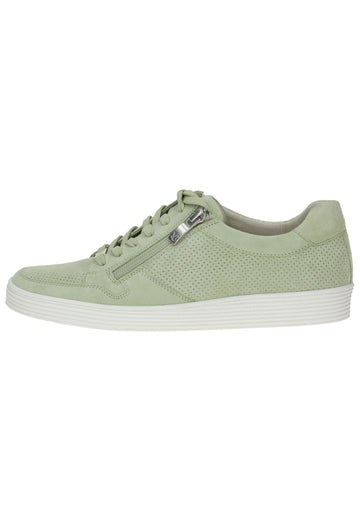 Caprice Halbschuhe Leder Grün - surf4shoes