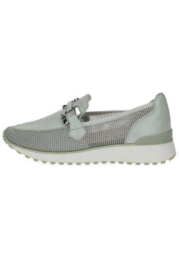 Caprice Slipper Leder/Textil Mint - surf4shoes