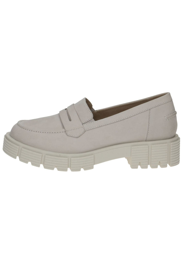 Caprice Slipper Leder Weiß - surf4shoes