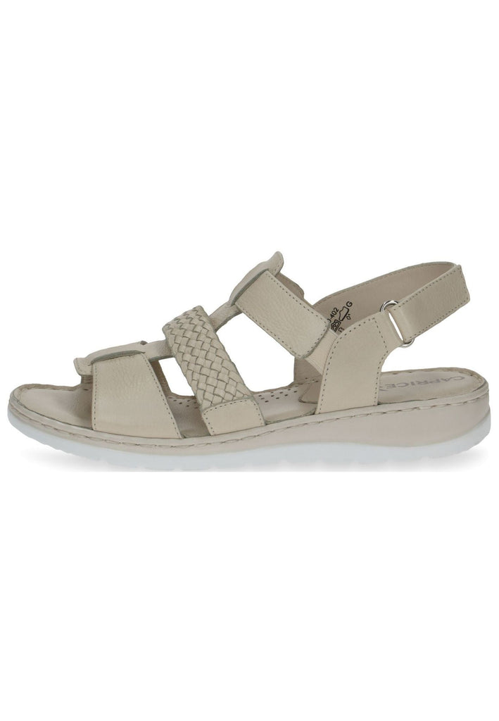 Caprice Sandalen Leder Beige - surf4shoes