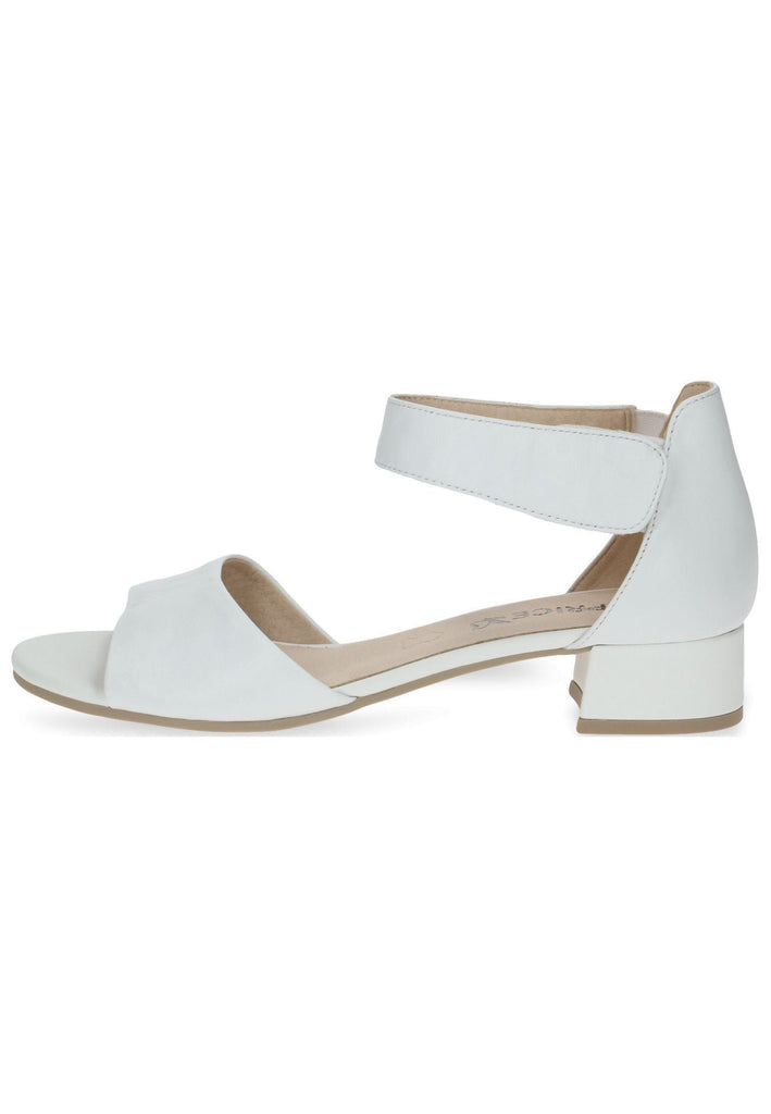 Caprice Sandalen Leder Weiß - surf4shoes