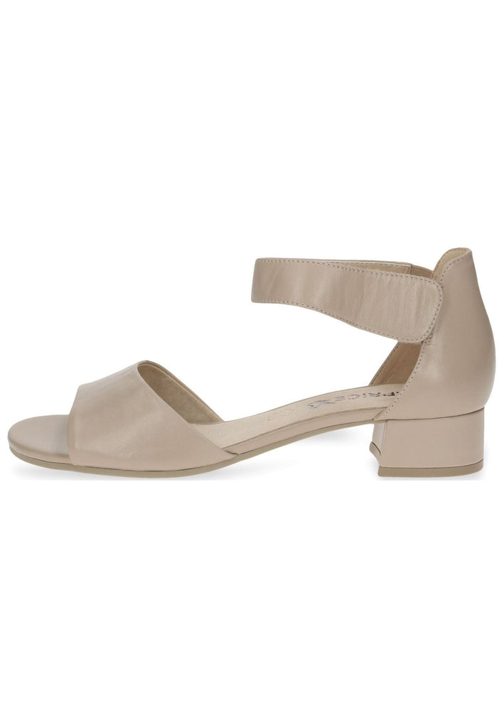 Caprice Sandalen Leder Beige - surf4shoes