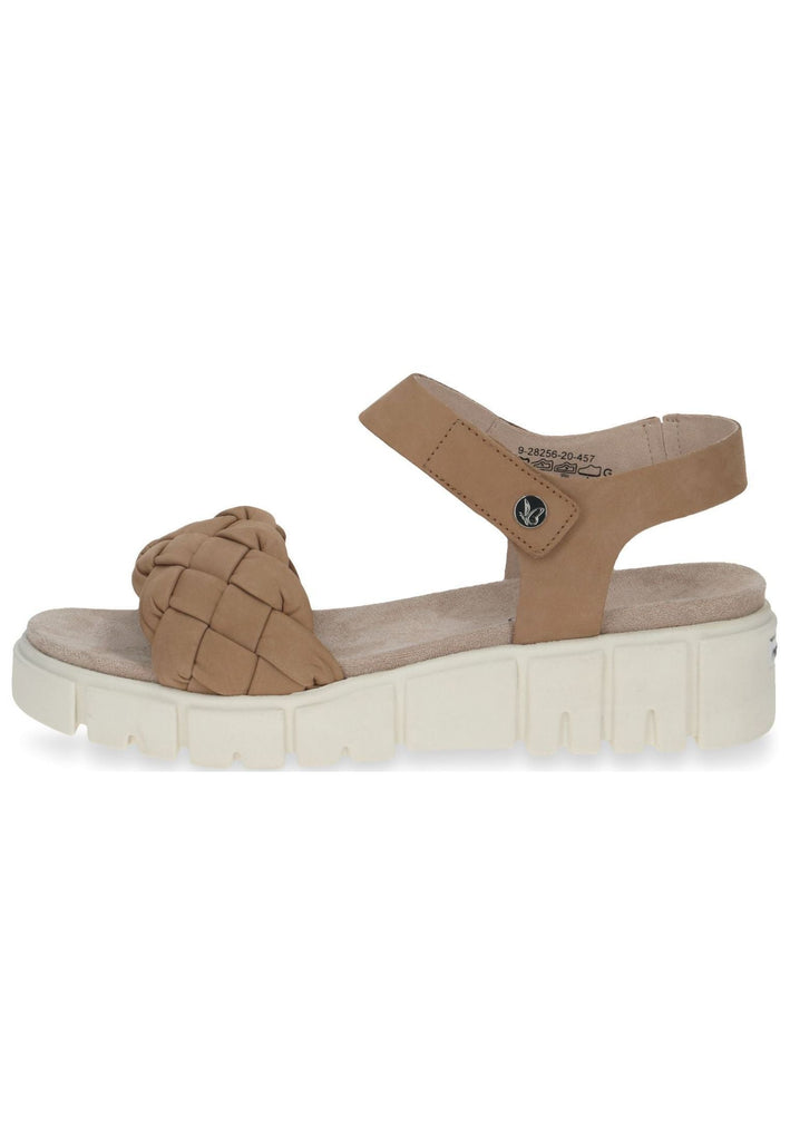 Caprice Sandalen Leder Dune - surf4shoes