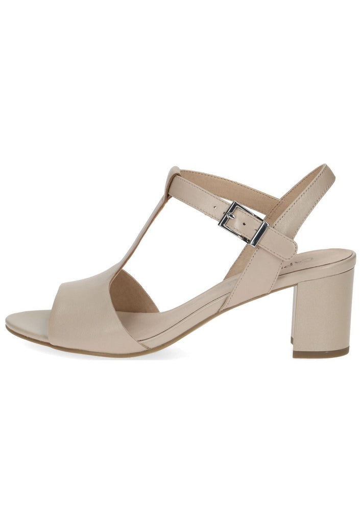 Caprice Sandalen Leder Beige - surf4shoes