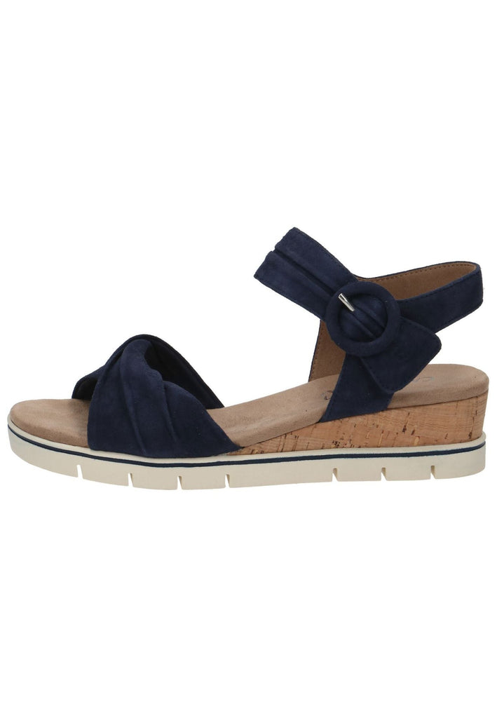Caprice Sandalen Veloursleder Ocean - surf4shoes