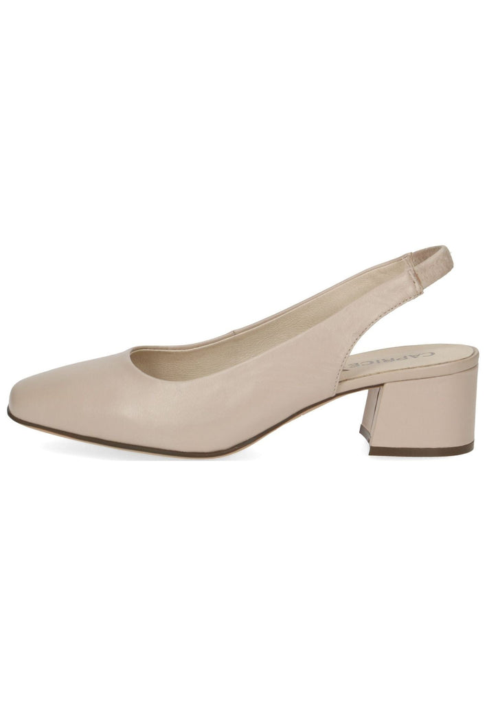 Caprice Pumps Leder Beige - surf4shoes