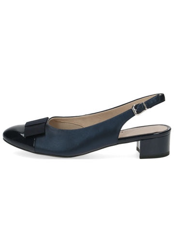Caprice Pumps Leder/Textil Ocean - surf4shoes