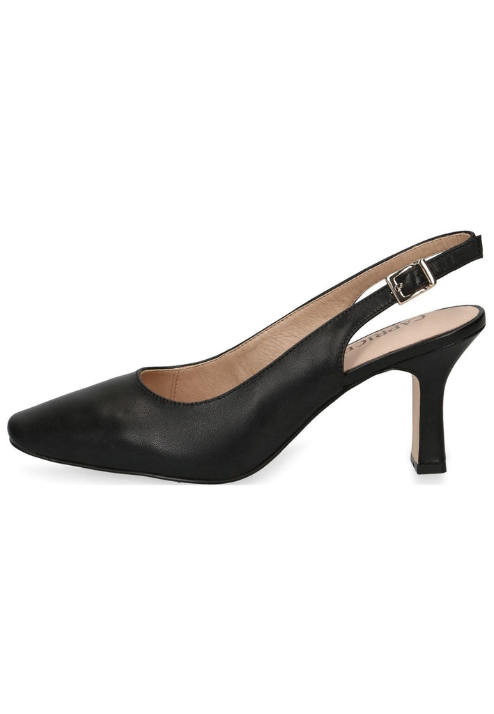 Caprice Pumps Leder Schwarz - surf4shoes