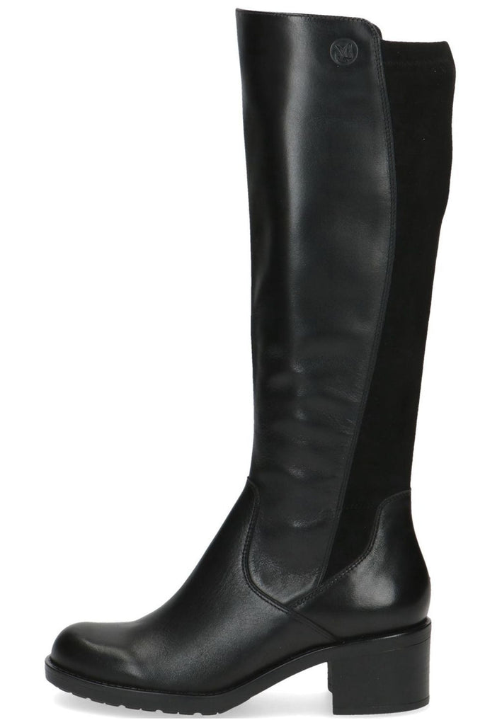 Caprice Stiefel Leder/Textil Schwarz - surf4shoes