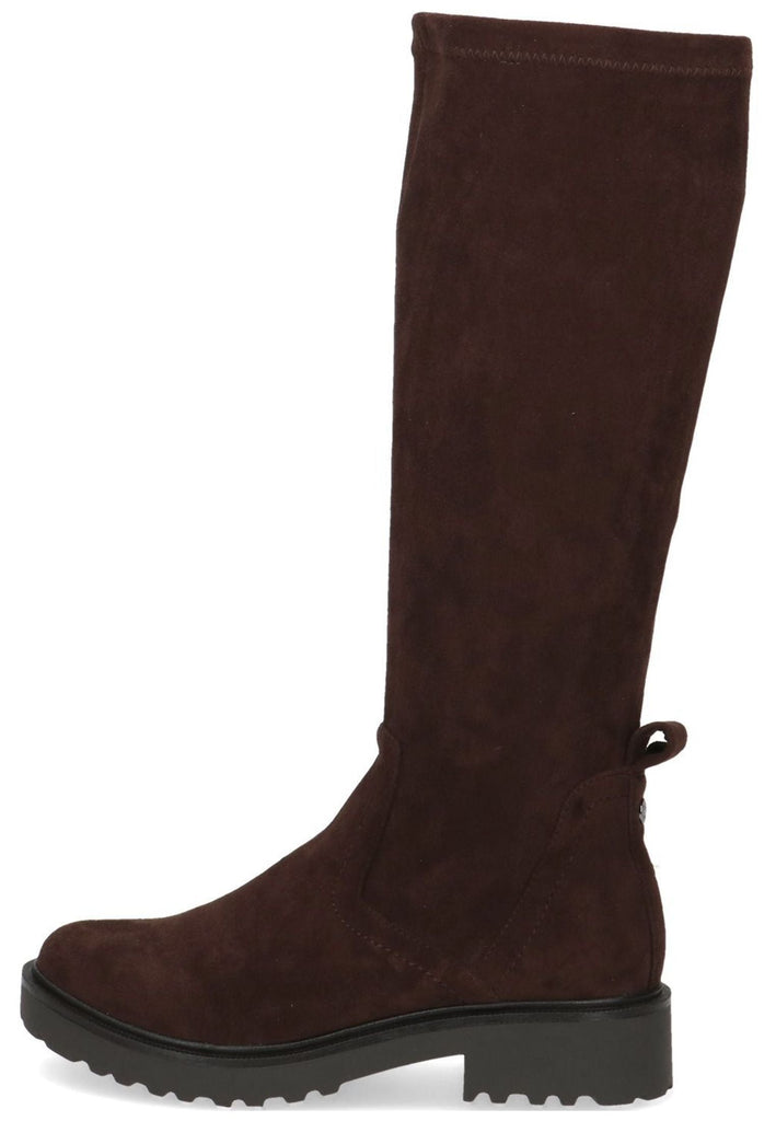 Caprice Stiefel Textil Dunkelbraun - surf4shoes
