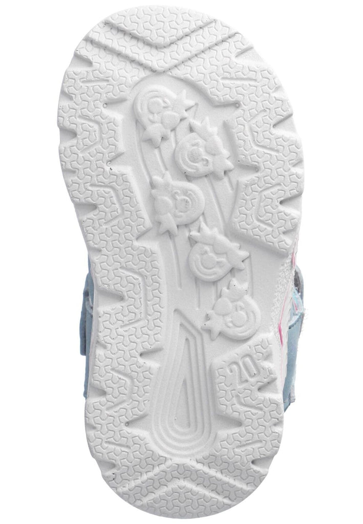 Pepino Sandalen Lederimitat/Textil Hellblau - surf4shoes