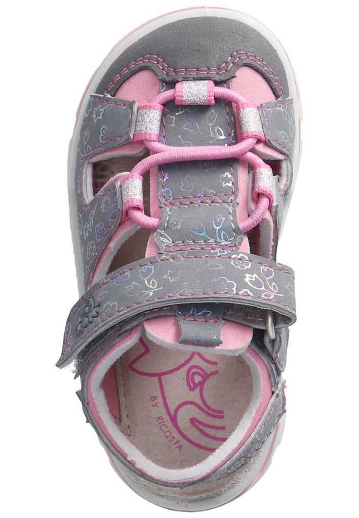 Pepino Sandalen Lederimitat/Textil Graphit - surf4shoes