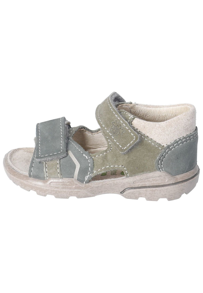 Pepino Sandalen Veloursleder/Textil Grün - surf4shoes