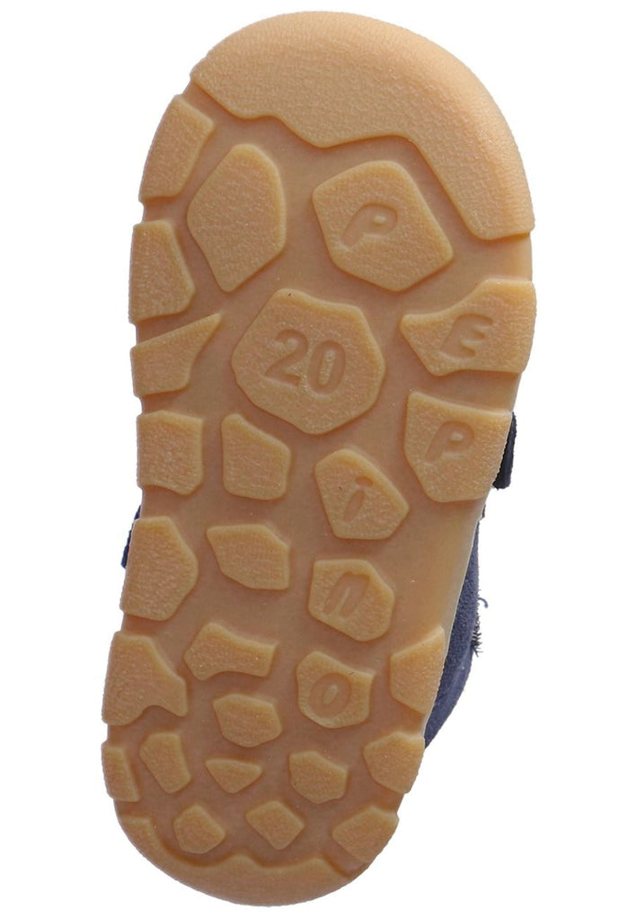 Pepino Halbschuhe Leder Blau Warmfutter - surf4shoes