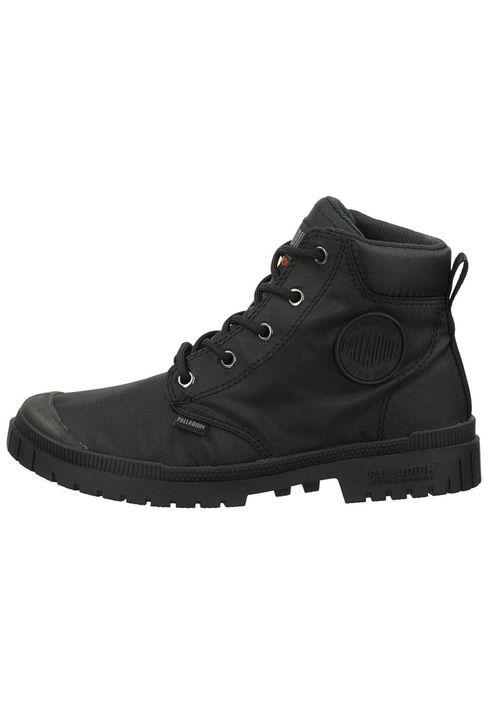 Palladium Stiefelette Textil Schwarz - surf4shoes