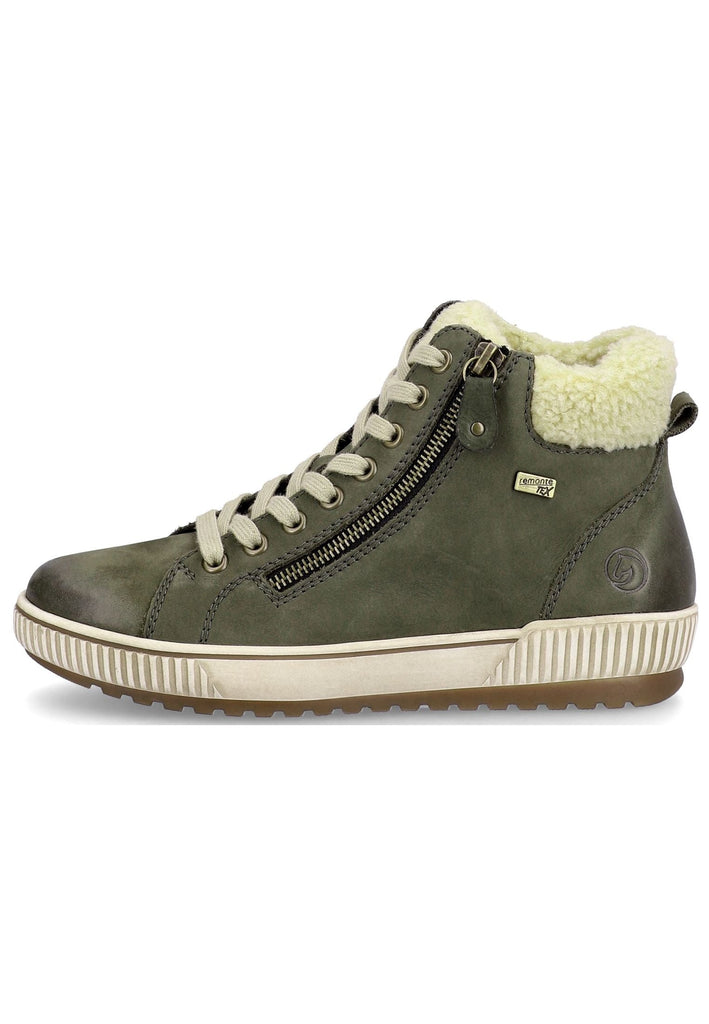 Remonte Sneaker Veloursleder Beige Warmfutter - surf4shoes