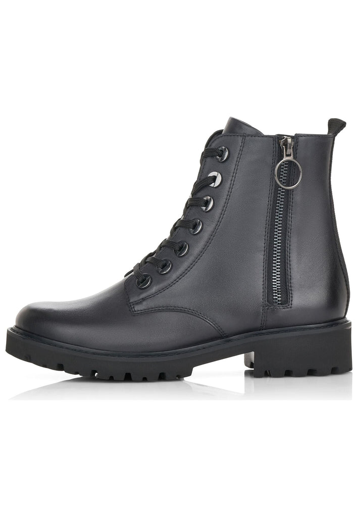 Remonte Stiefelette Glattleder Blau - surf4shoes