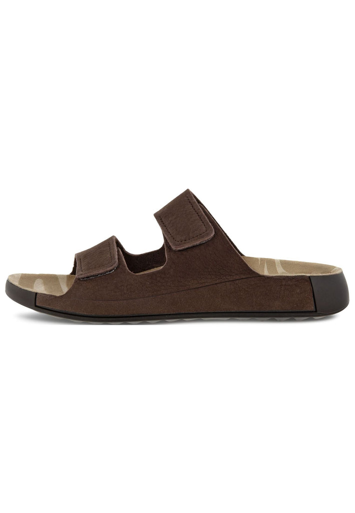 ecco Pantoletten Nubukleder Mocha - surf4shoes