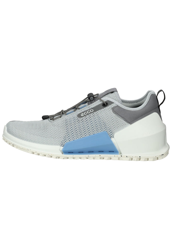 ecco Sneaker Textil Grau/Blau - surf4shoes