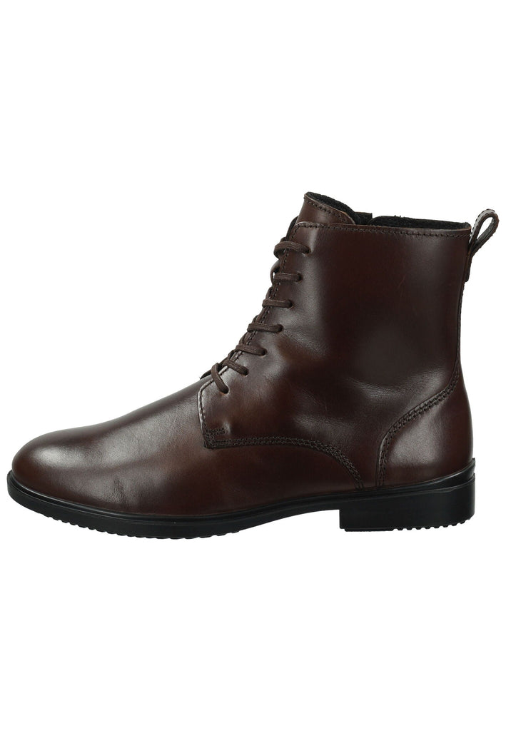 ecco Stiefelette Leder/Textil Braun - surf4shoes