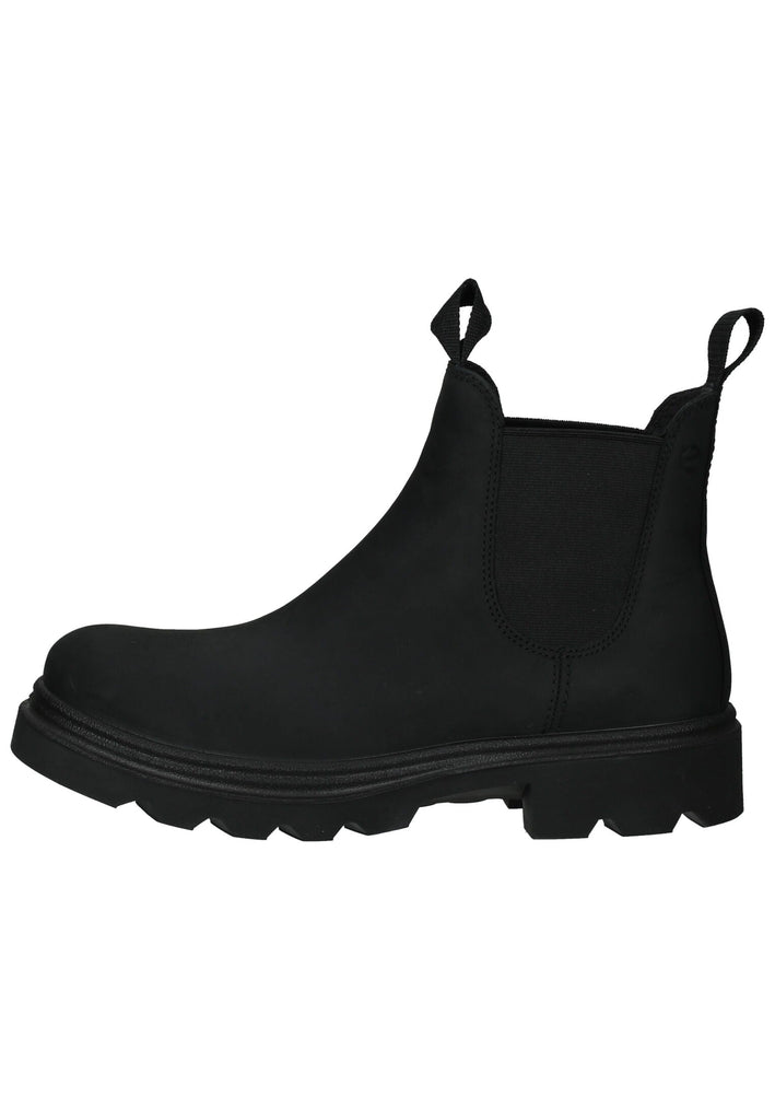 ecco Stiefelette Nubukleder/Textil Schwarz - surf4shoes