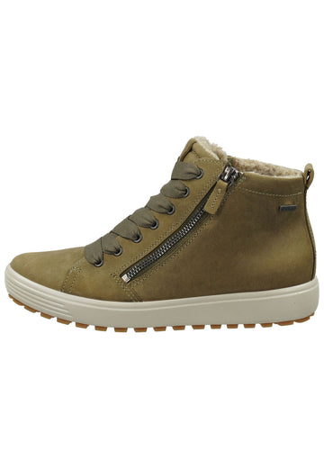 ecco Sneaker Leder Braun Warmfutter - surf4shoes