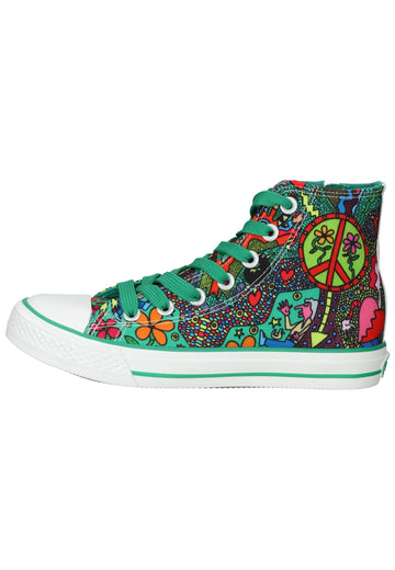 Dockers Sneaker Textil Hellgrün - surf4shoes