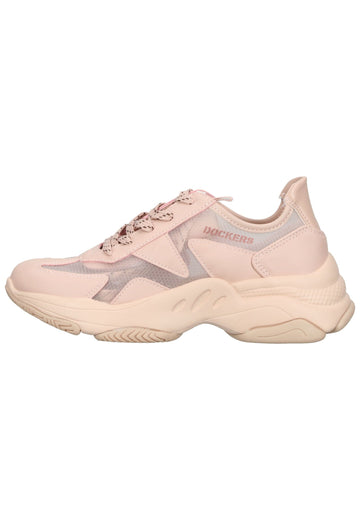 Dockers Sneaker Leder/Textil Rosa - surf4shoes