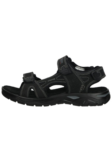 Dockers Sandalen Nubukleder Schwarz - surf4shoes