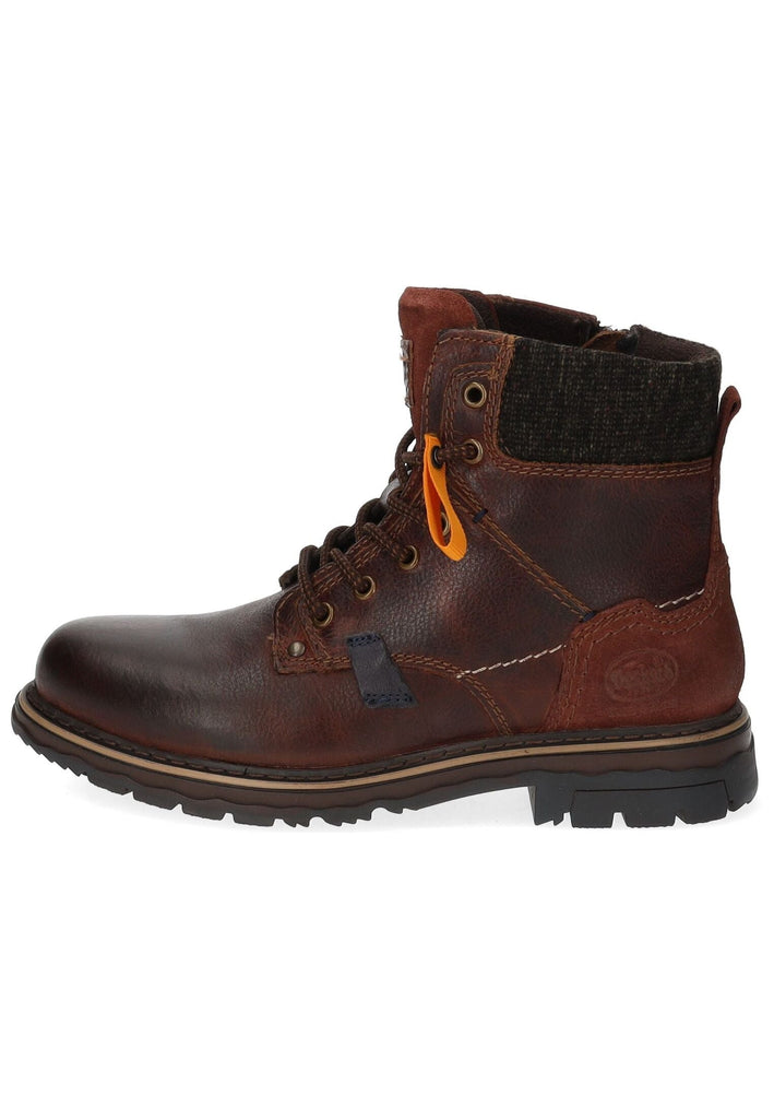 Dockers Stiefelette Leder Cognac Warmfutter - surf4shoes
