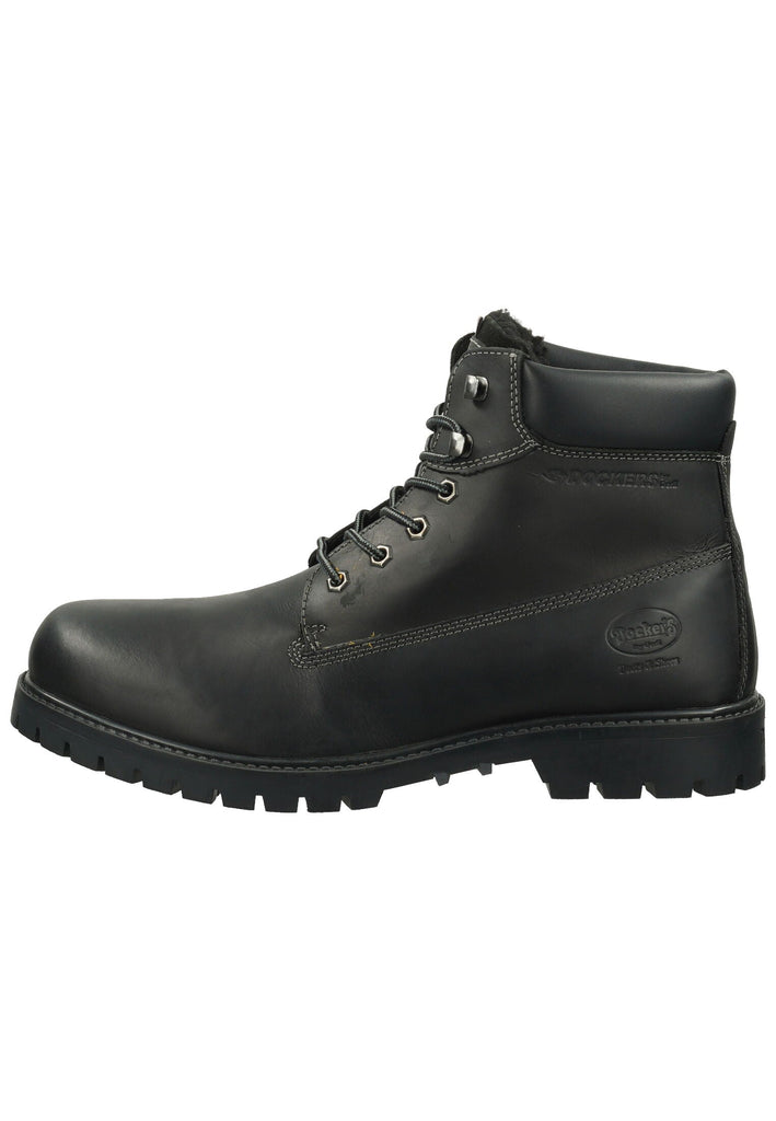 Dockers Stiefelette Textil Schwarz Warmfutter - surf4shoes