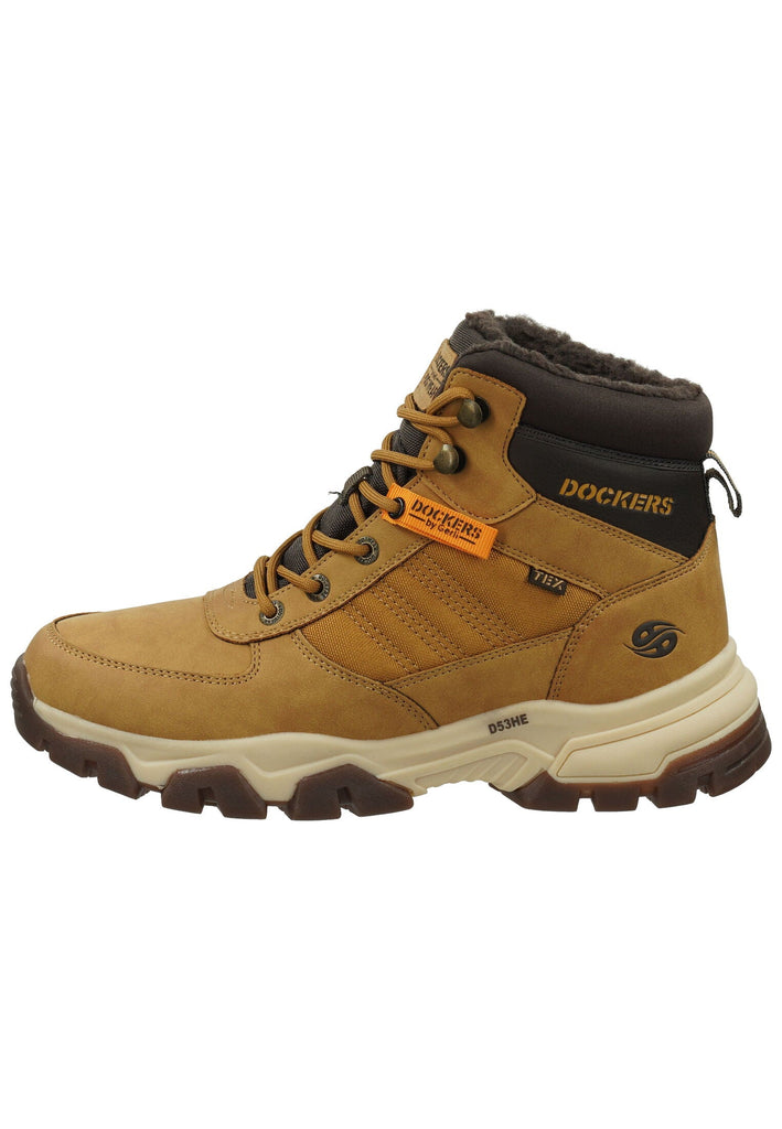 Dockers Stiefelette PU Tan Warmfutter - surf4shoes